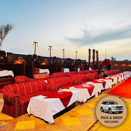 VIP Desert Safari | VIP Camp Service